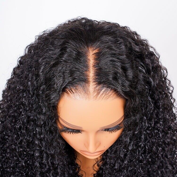 Human Hair Wigs Glueless Ready To Wear Lace Front Curly Full Density Women
