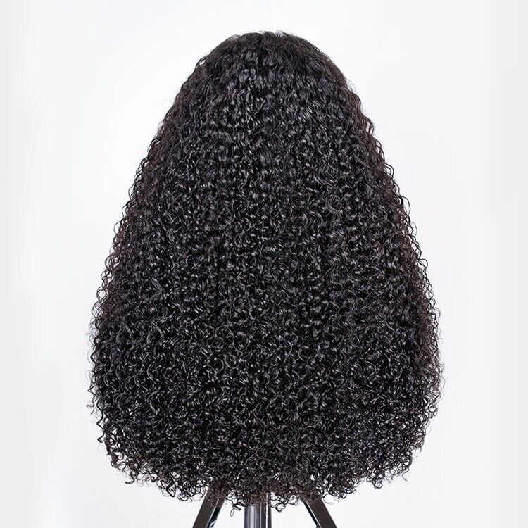 Human Hair Wigs Glueless Ready To Wear Lace Front Curly Full Density Women