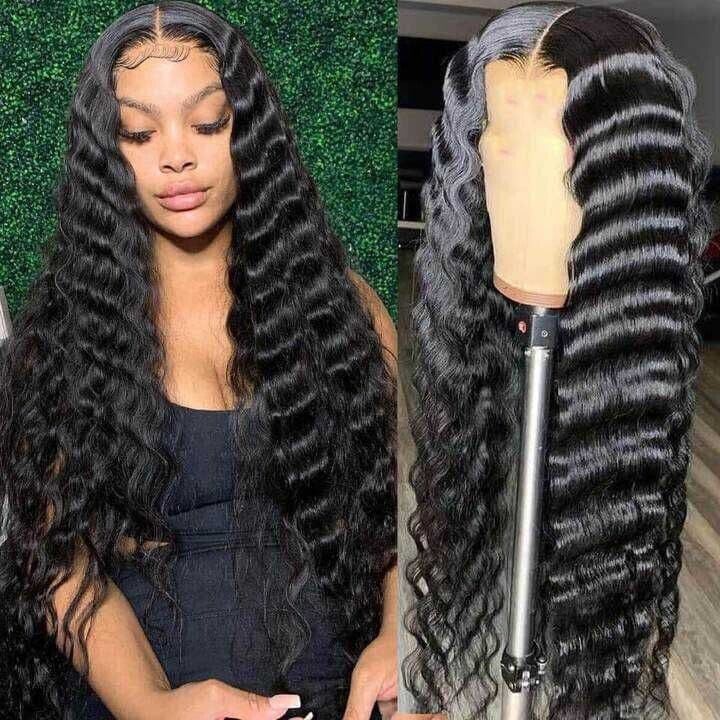 Human Hair Wigs Lace Front Wigs 30inch 36inch Deal Extra Long Women Wigs Wavy
