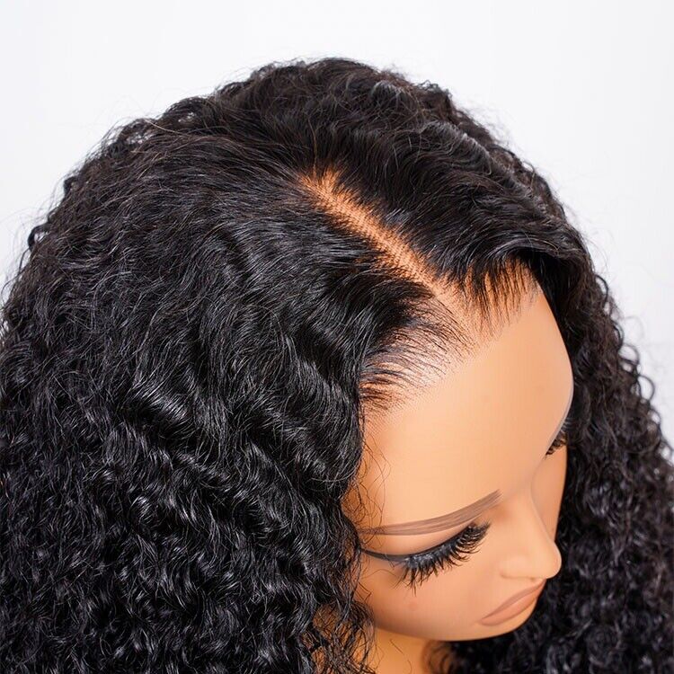 Human Hair Wigs Glueless Ready To Wear Lace Front Curly Full Density Women