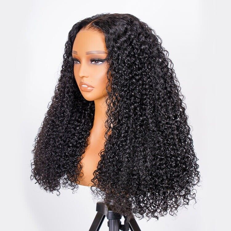Human Hair Wigs Glueless Ready To Wear Lace Front Curly Full Density Women