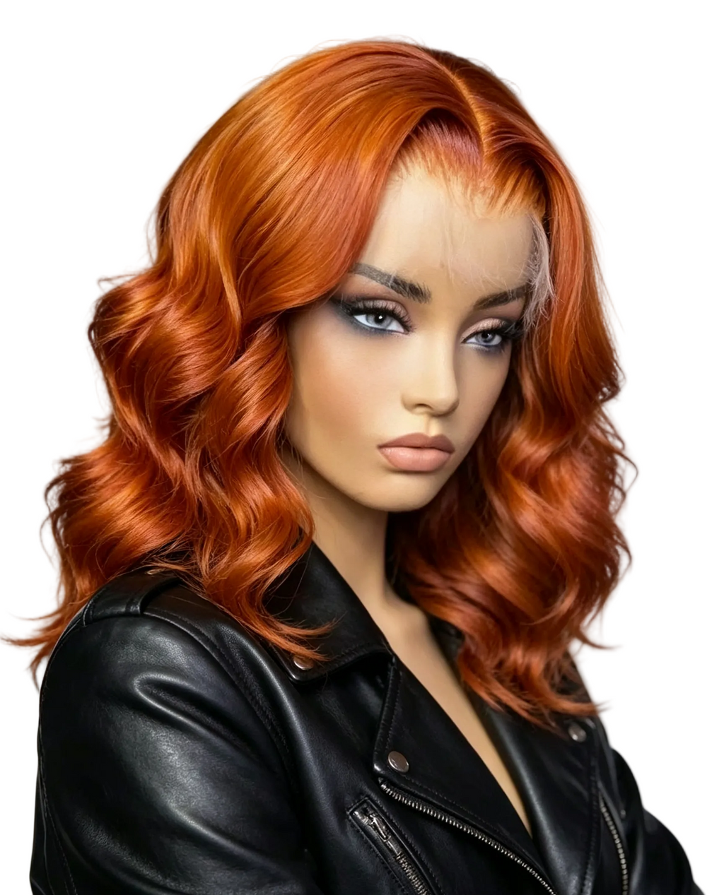 Ginger body wave lace frontal