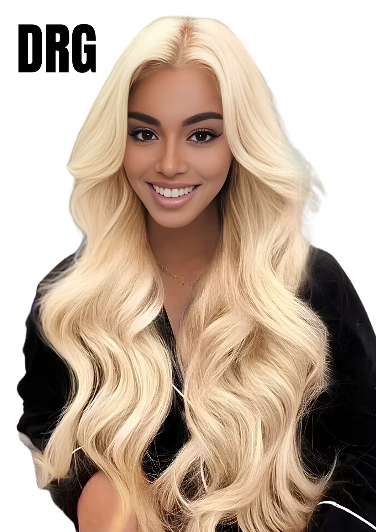 Ash Blonde Coloured Wear GO Glueless Pre-Cut 7x5 Lace Closure