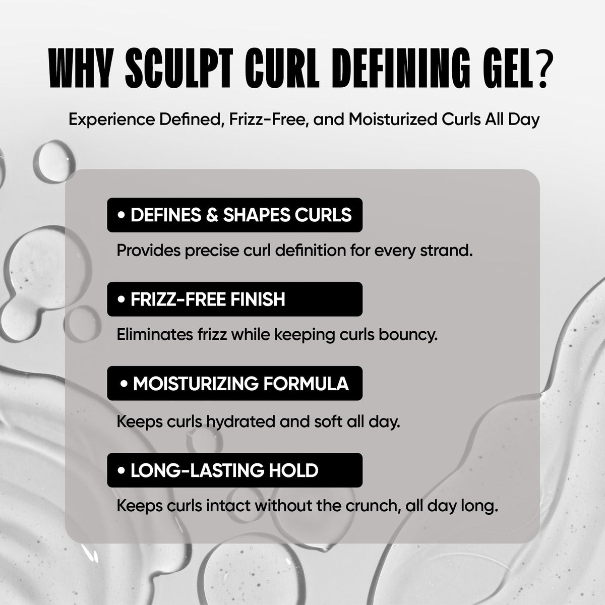 Miche Sculpt Curl Defining Gel – Alcohol-Free, Medium Hold for Curly Hair | Miche Beauty